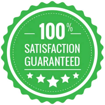 100% Satisfaction Guaranteed